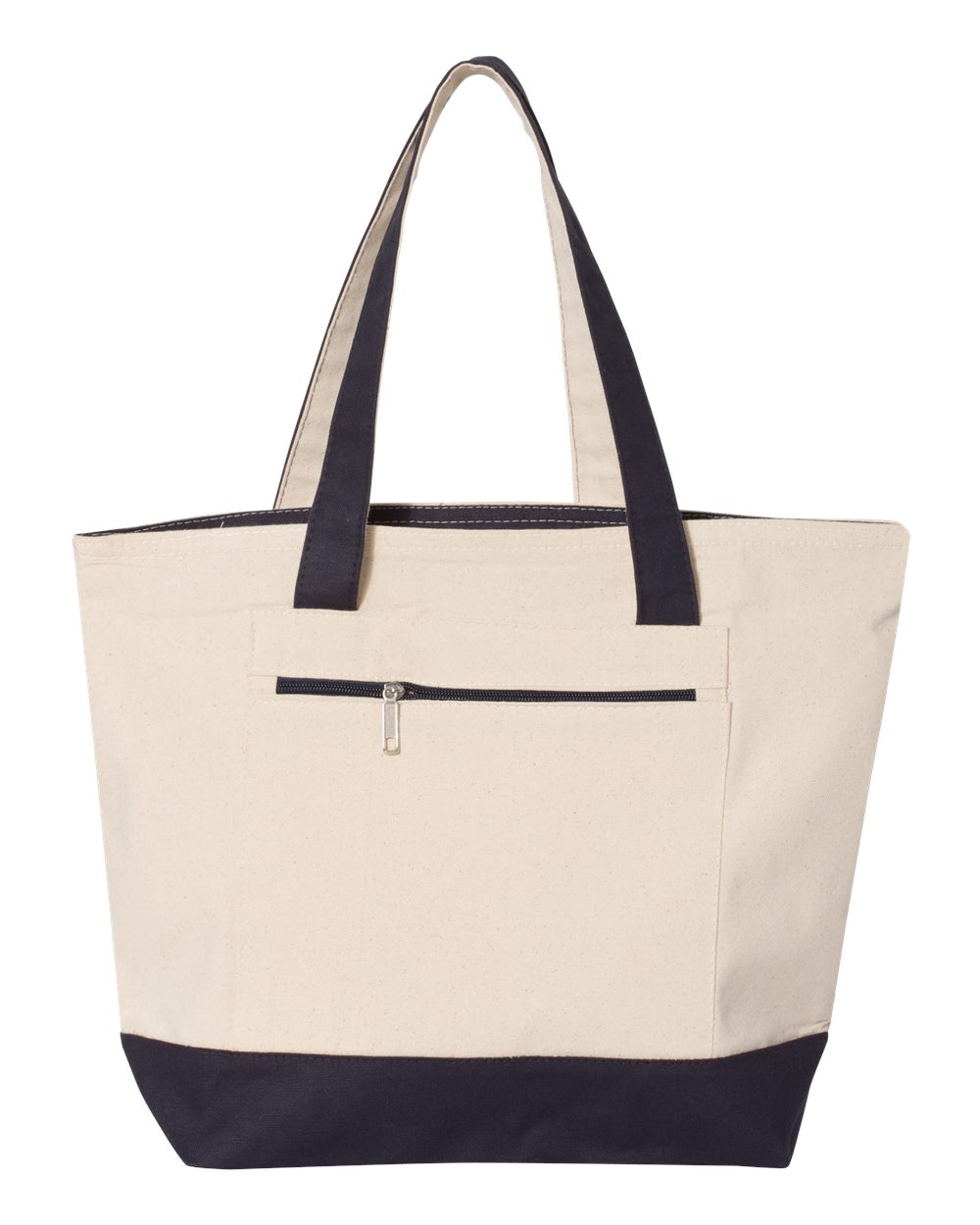Q-Tees Q1300 - 19L Zippered Tote