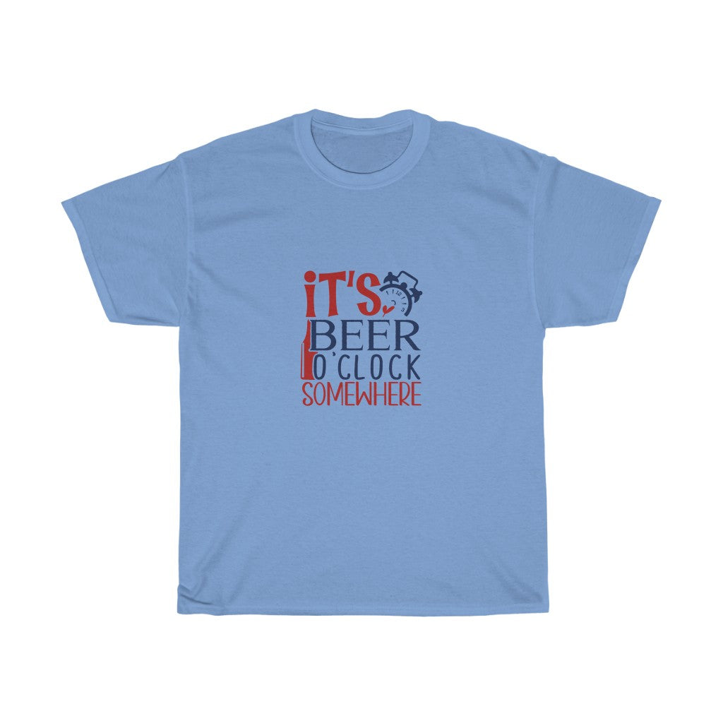 It's Beer O'Clock Somewhere Unisex T-shirt