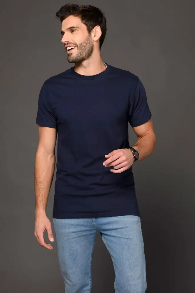 Short Sleeve Fashion Tee - Ring Spun 50/50