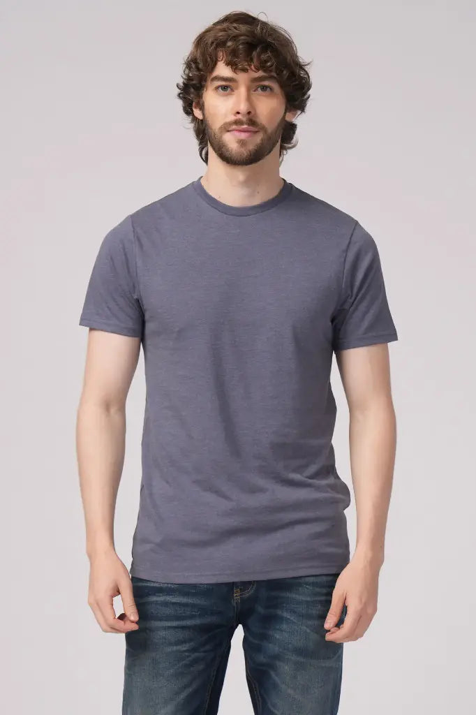 Short Sleeve Fashion Tee - Ring Spun 50/50