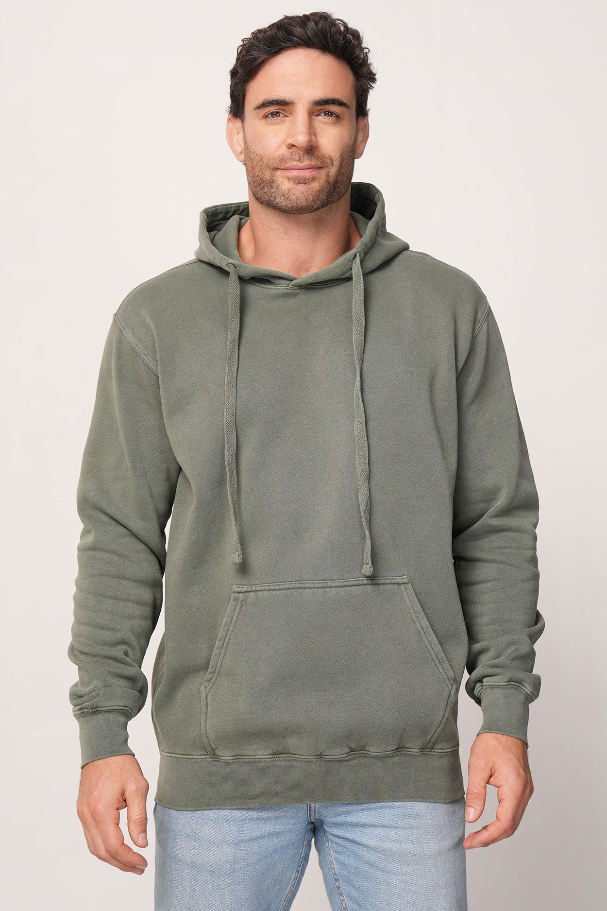 Adult Unisex Pigment Dyed Hoodie - 417