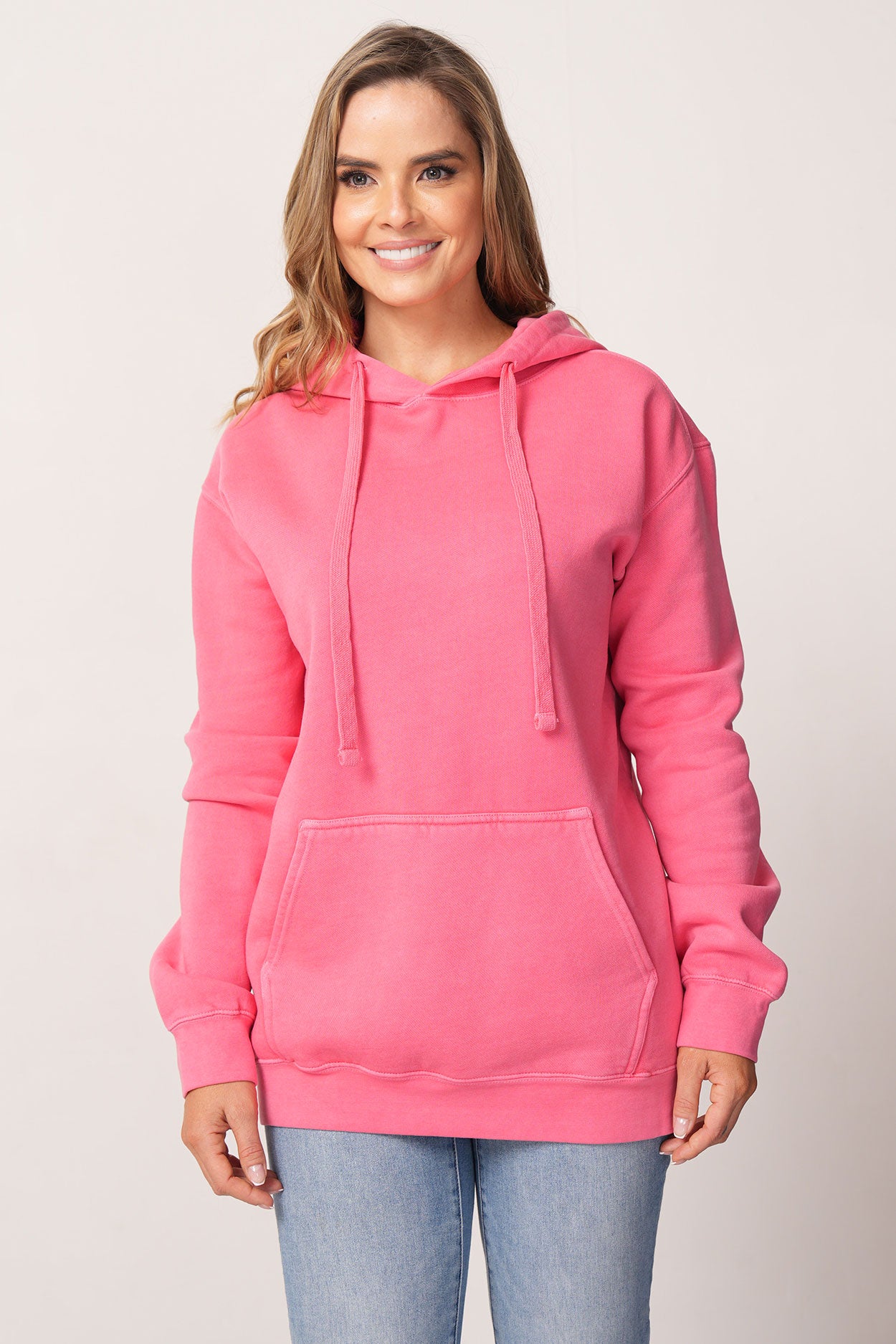 Adult Unisex Pigment Dyed Hoodie - 417