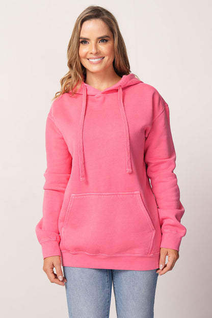 Adult Unisex Pigment Dyed Hoodie - 417