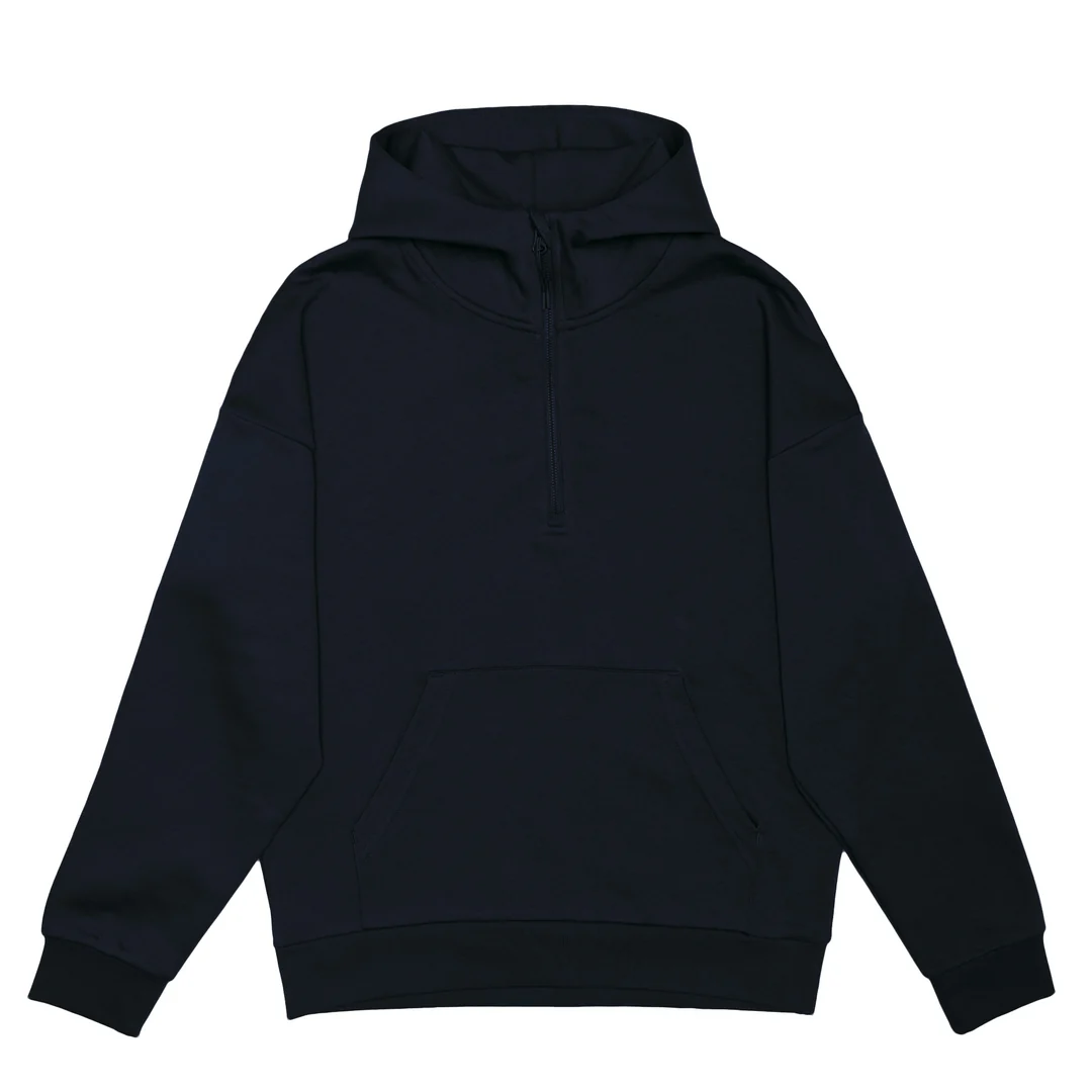 Unisex Drop Shoulder Scuba Hoodie