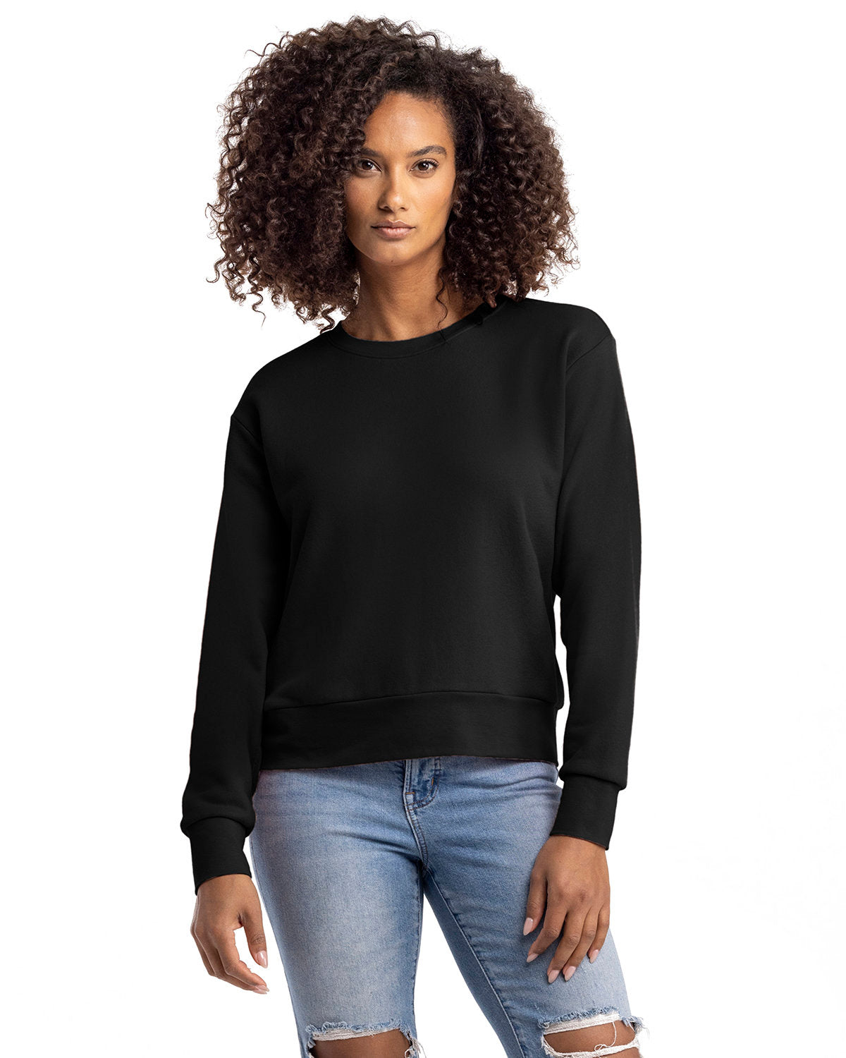 Next Level Ladies Laguna Sueded Sweatshirt