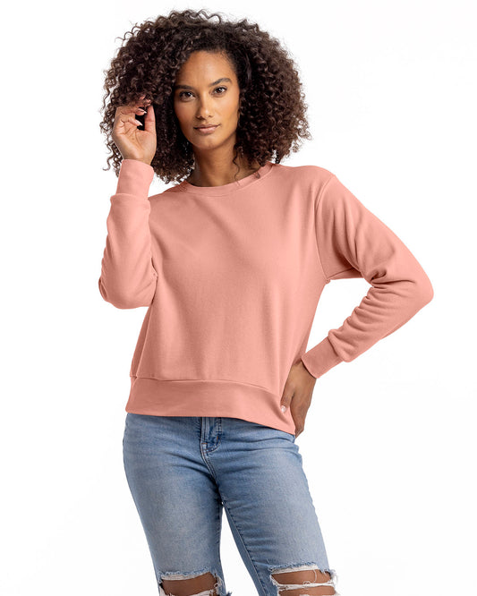 Next Level Ladies Laguna Sueded Sweatshirt