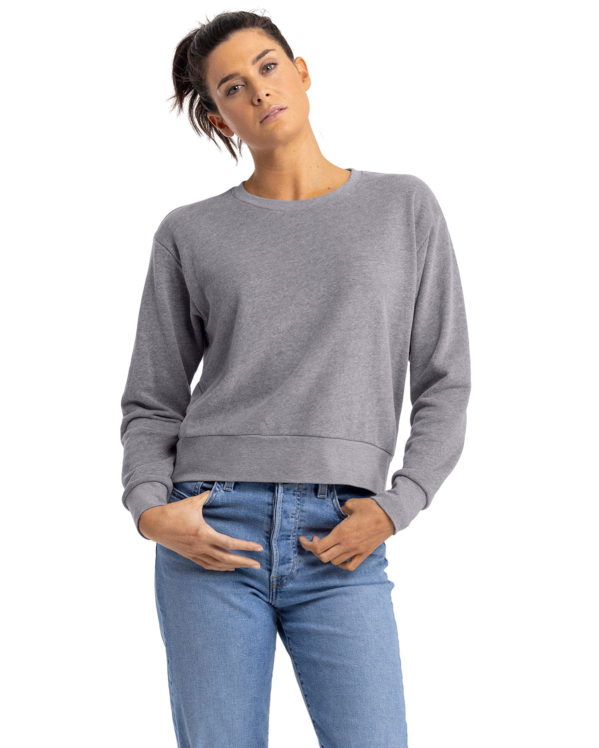 Next Level Ladies Laguna Sueded Sweatshirt