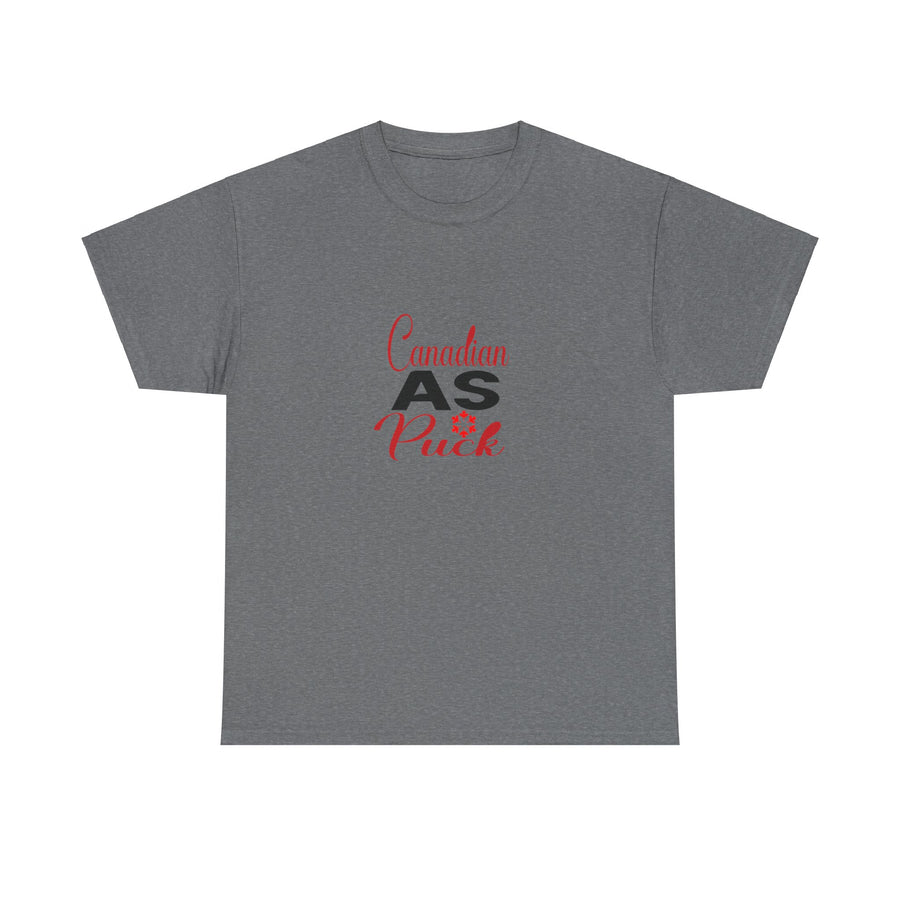 Canadian As Puck T-shirt