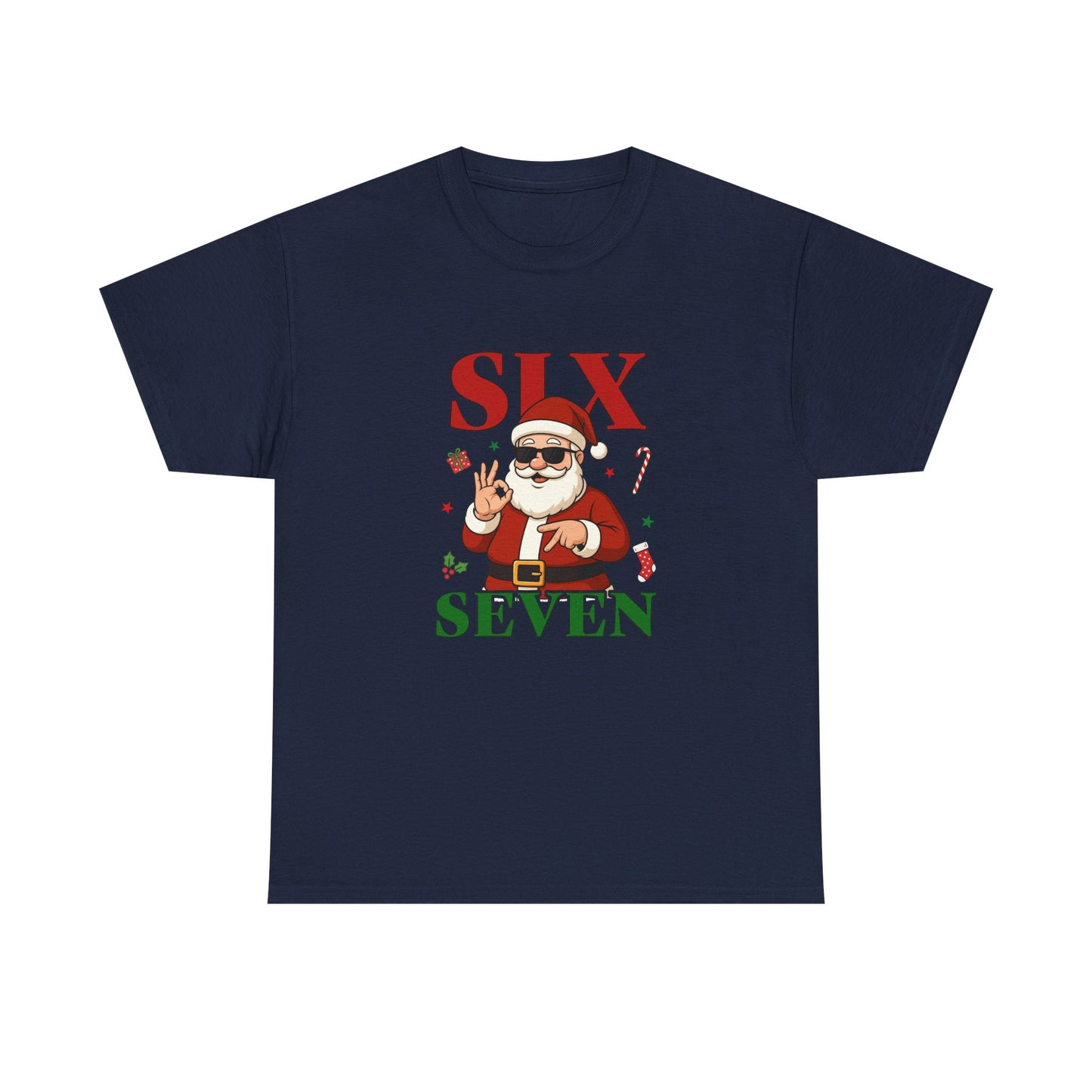 6 7 Santa T-shirt