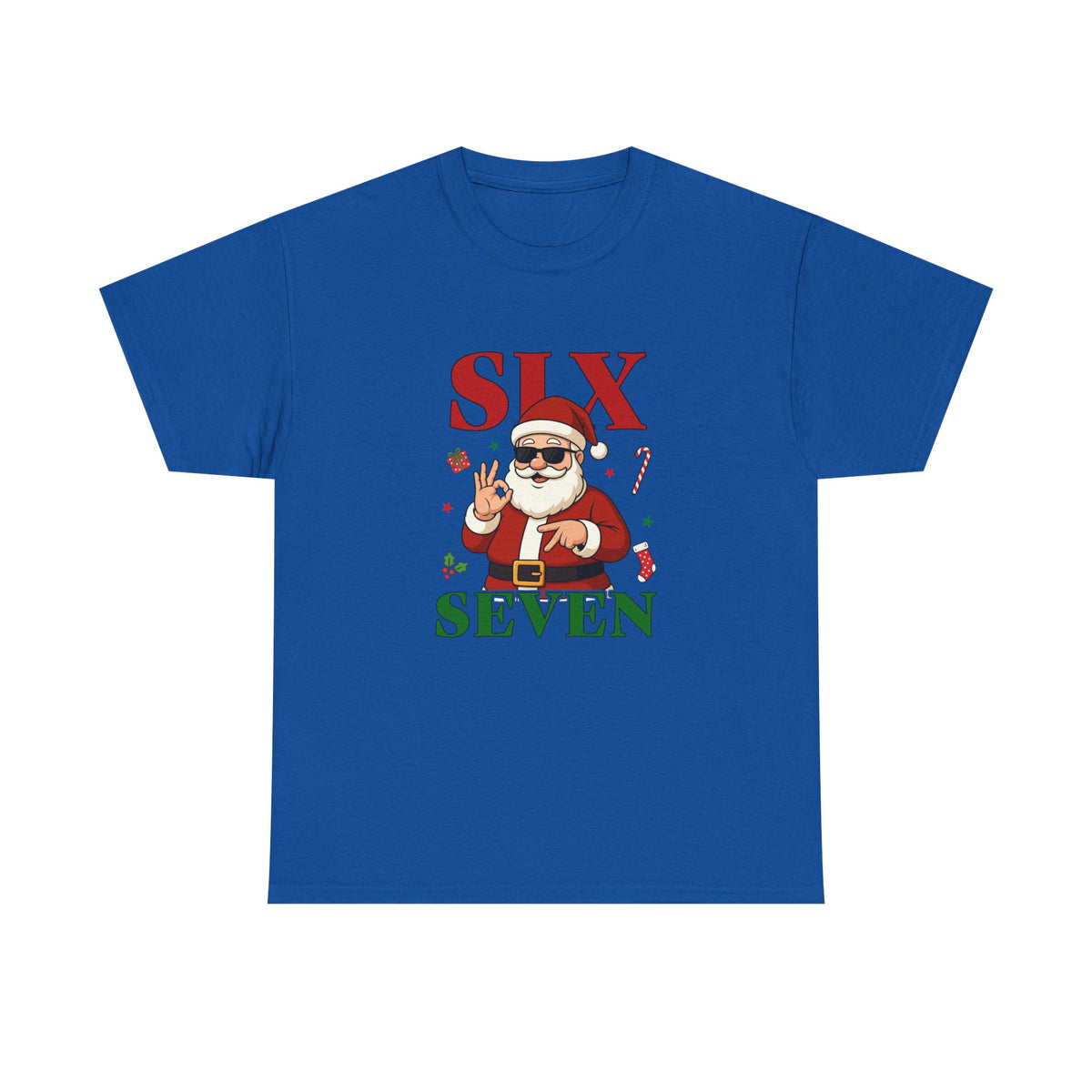 6 7 Santa T-shirt