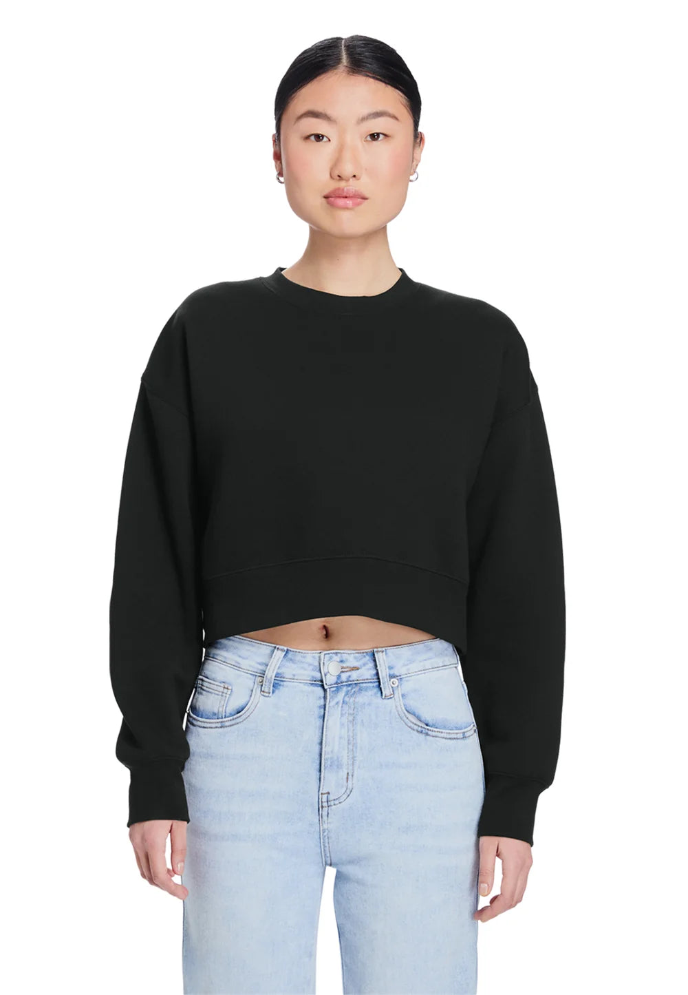 Women's Relaxed Crop Crewneck