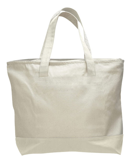 Q-Tees Q1300 - 19L Zippered Tote