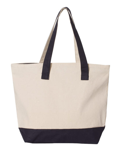 Q-Tees Q1300 - 19L Zippered Tote