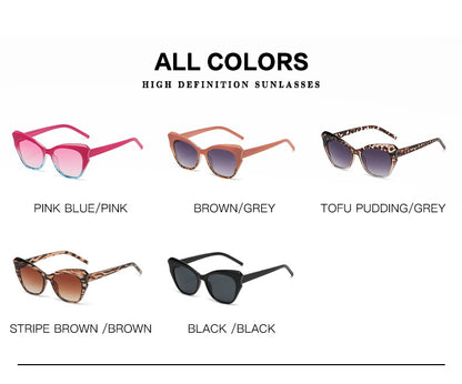 Ladies Retro Style Sunglasses