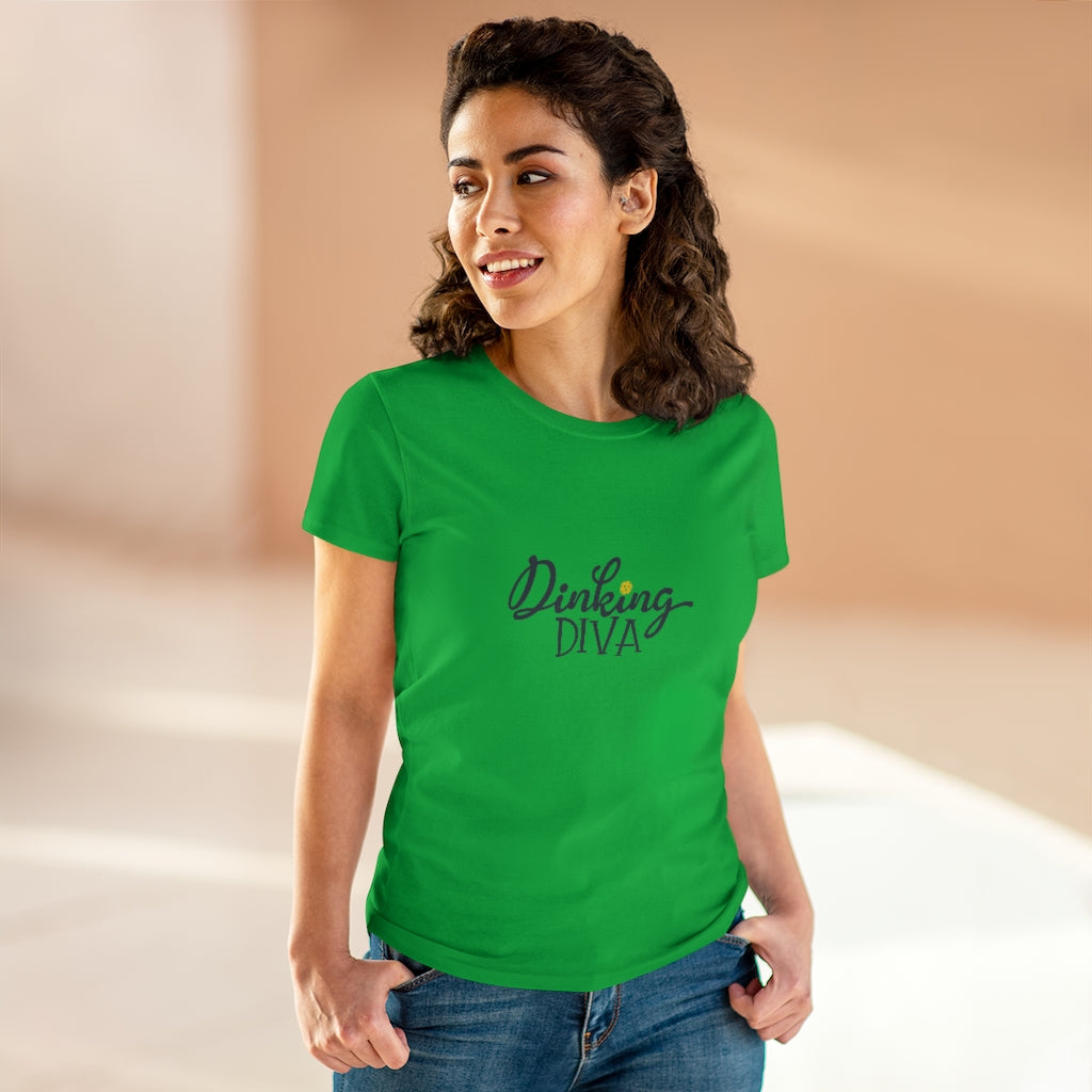 Dinking Diva Ladies T-Shirt