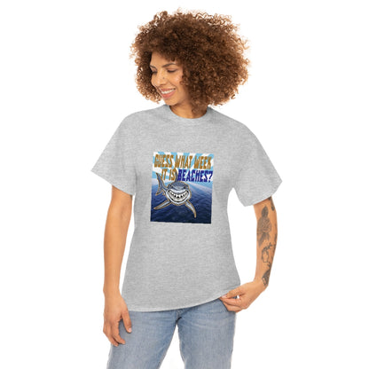 Shark Beaches Unisex Cotton Tee