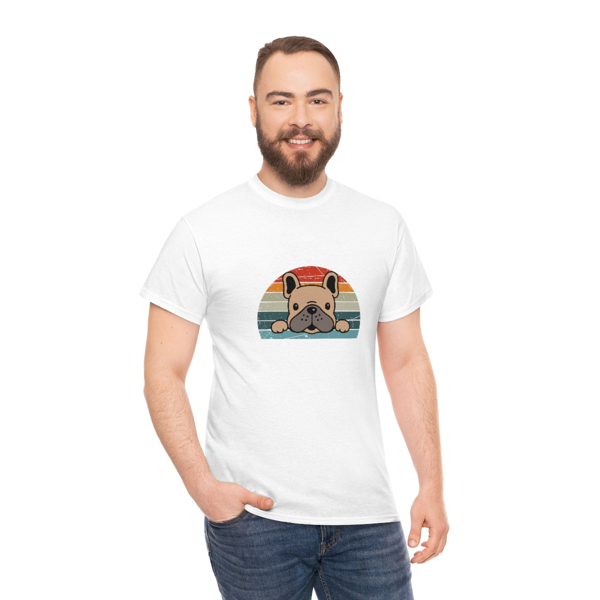French Bull Dog Tee This Is My Happy Face