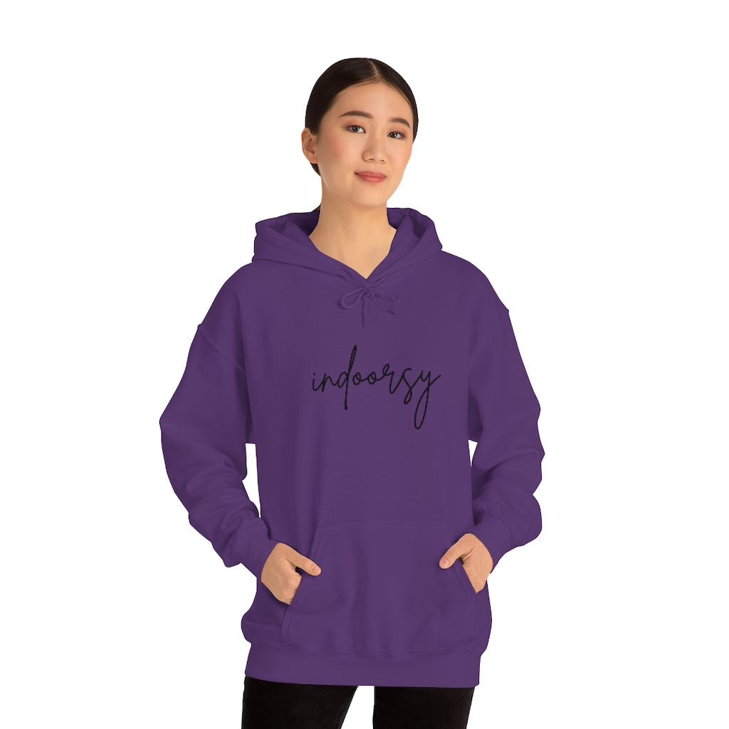 "Indoorsy" Hooded Sweatshirt