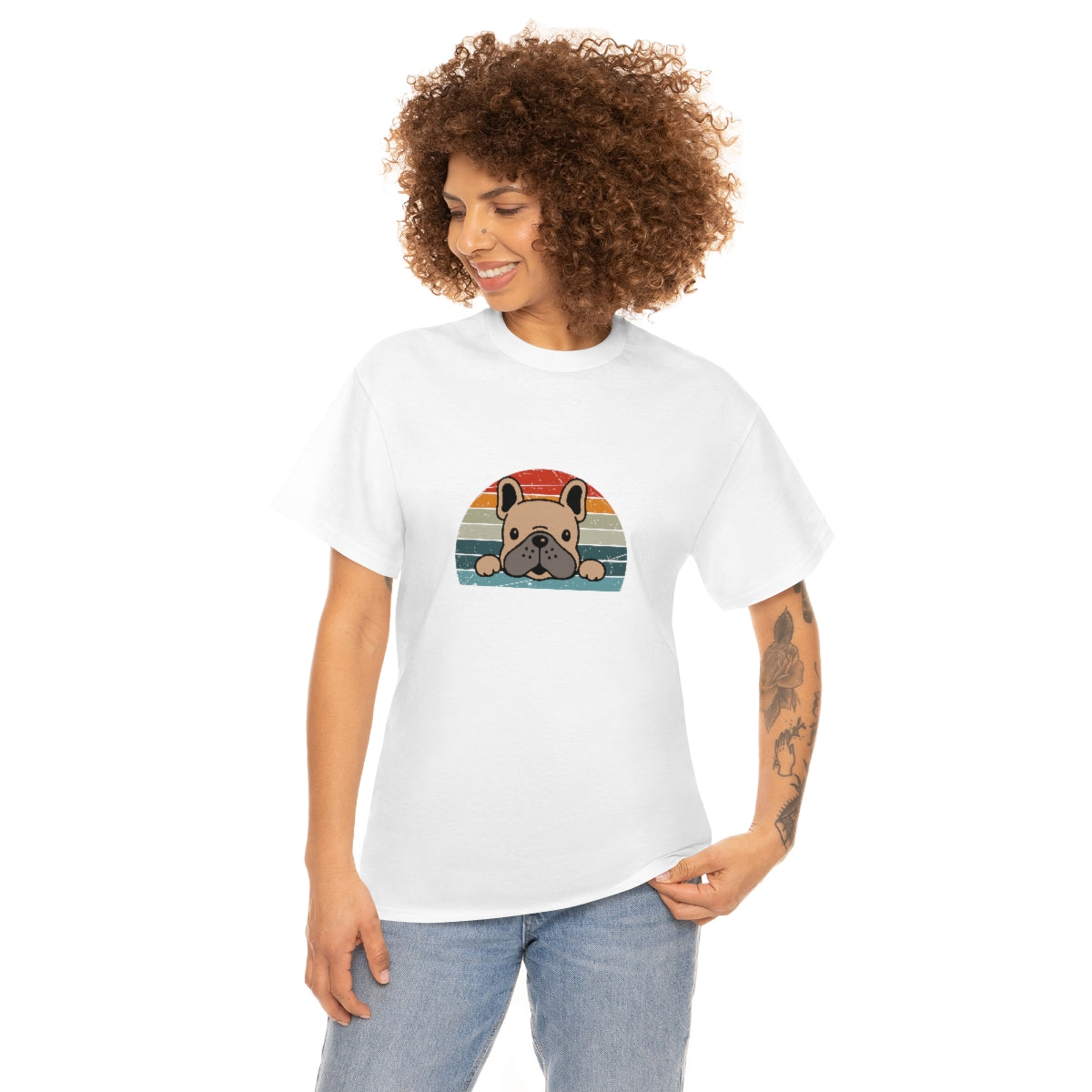 French Bull Dog Tee This Is My Happy Face