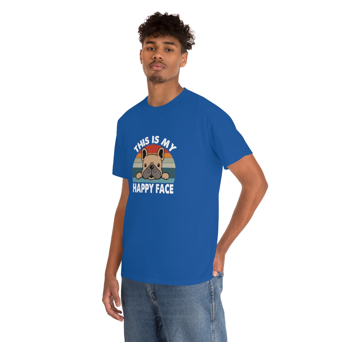 French Bull Dog Tee This Is My Happy Face