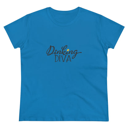 Dinking Diva Ladies T-Shirt