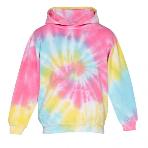 Spiral Tie Dye Hoodie Pastel Tie Dye Hoodie Pastel 