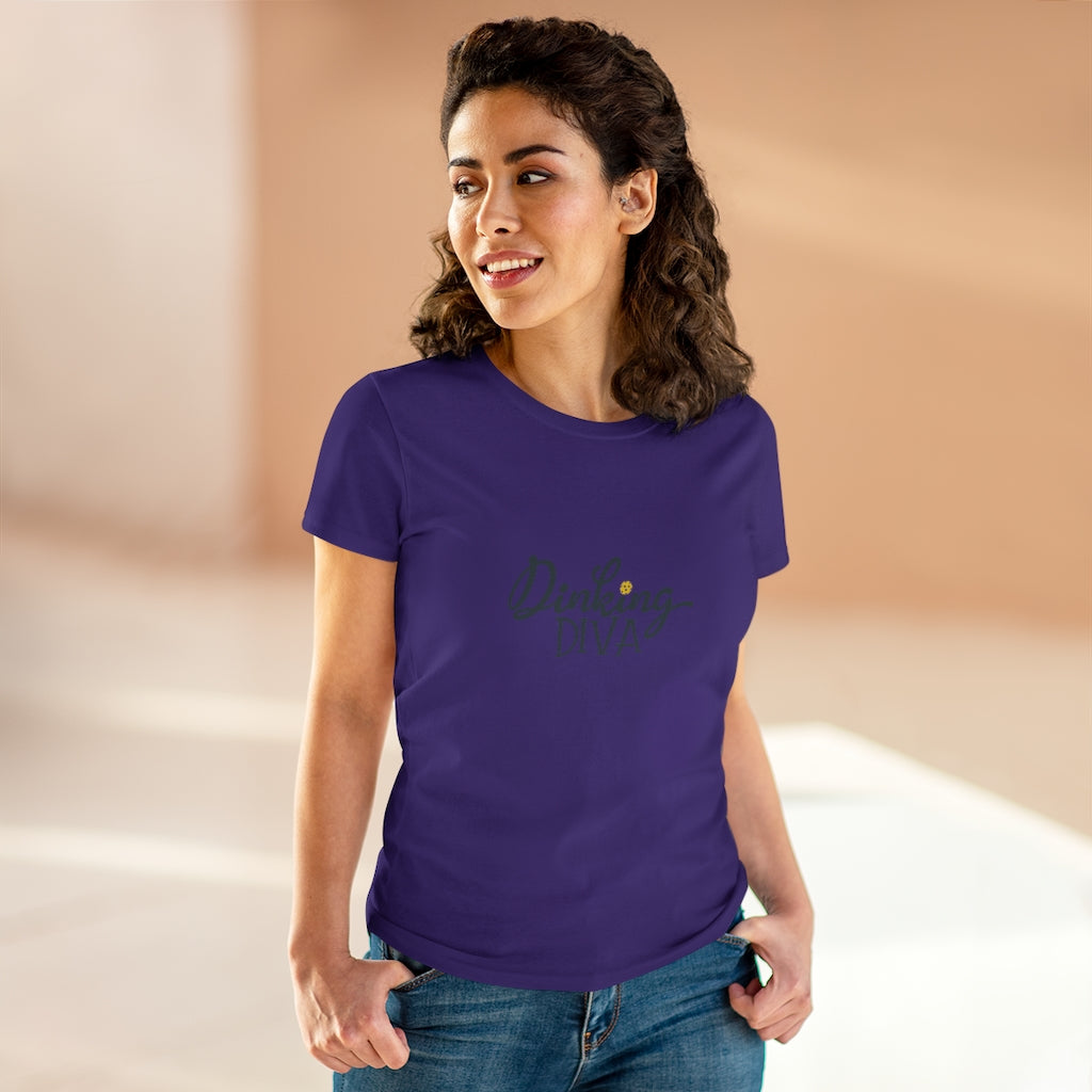 Dinking Diva Ladies T-Shirt