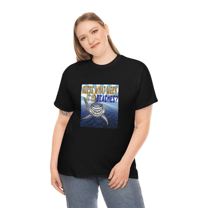 Shark Beaches Unisex Cotton Tee