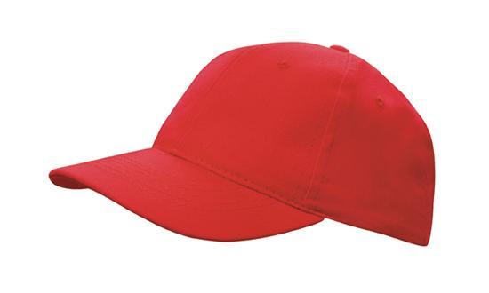 Brushed Cotton Cap - Structured 6 Panel