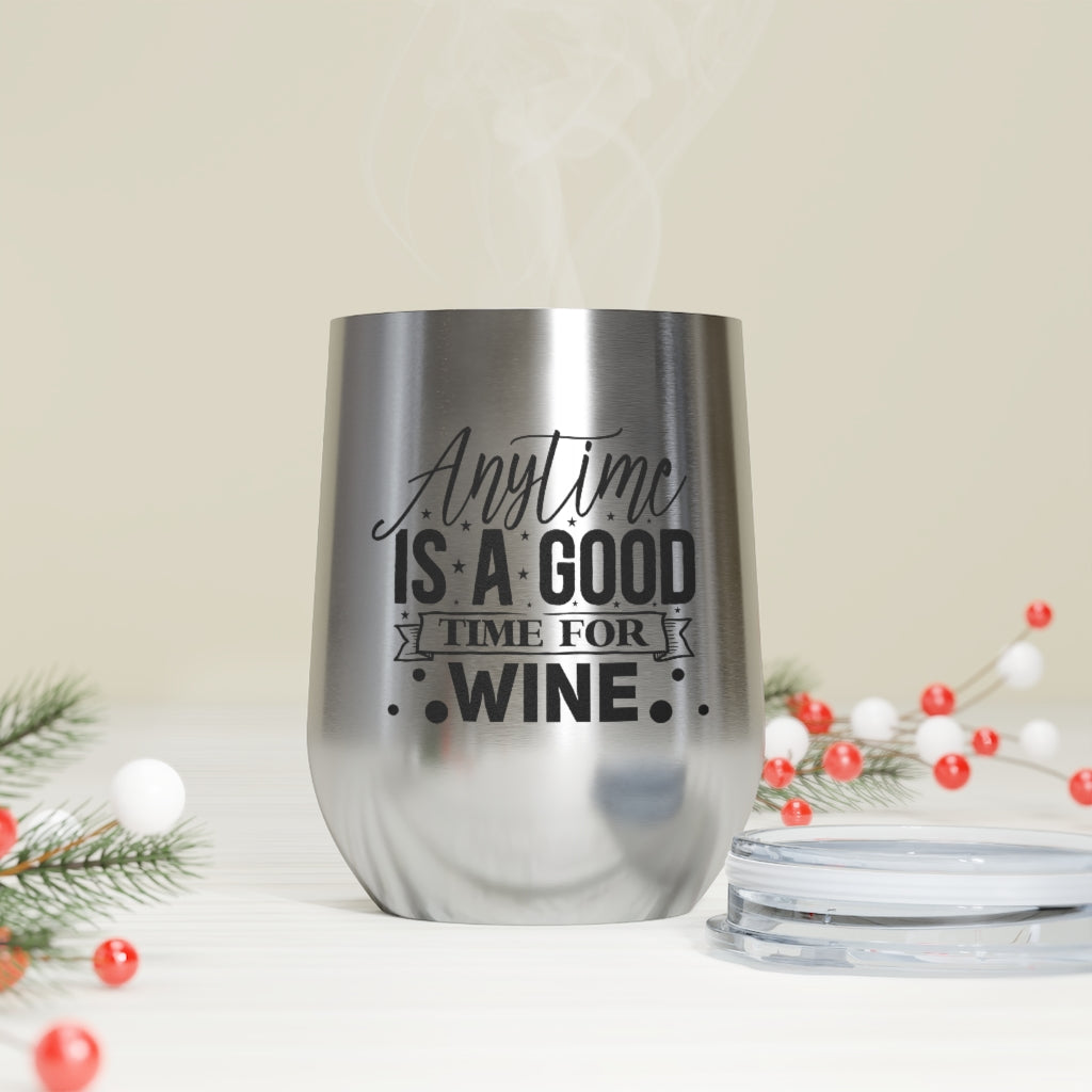 Custom 12oz Vacuum Wine Tumblers - 4Customize