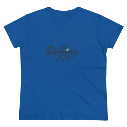 Dinking Diva Ladies T-Shirt