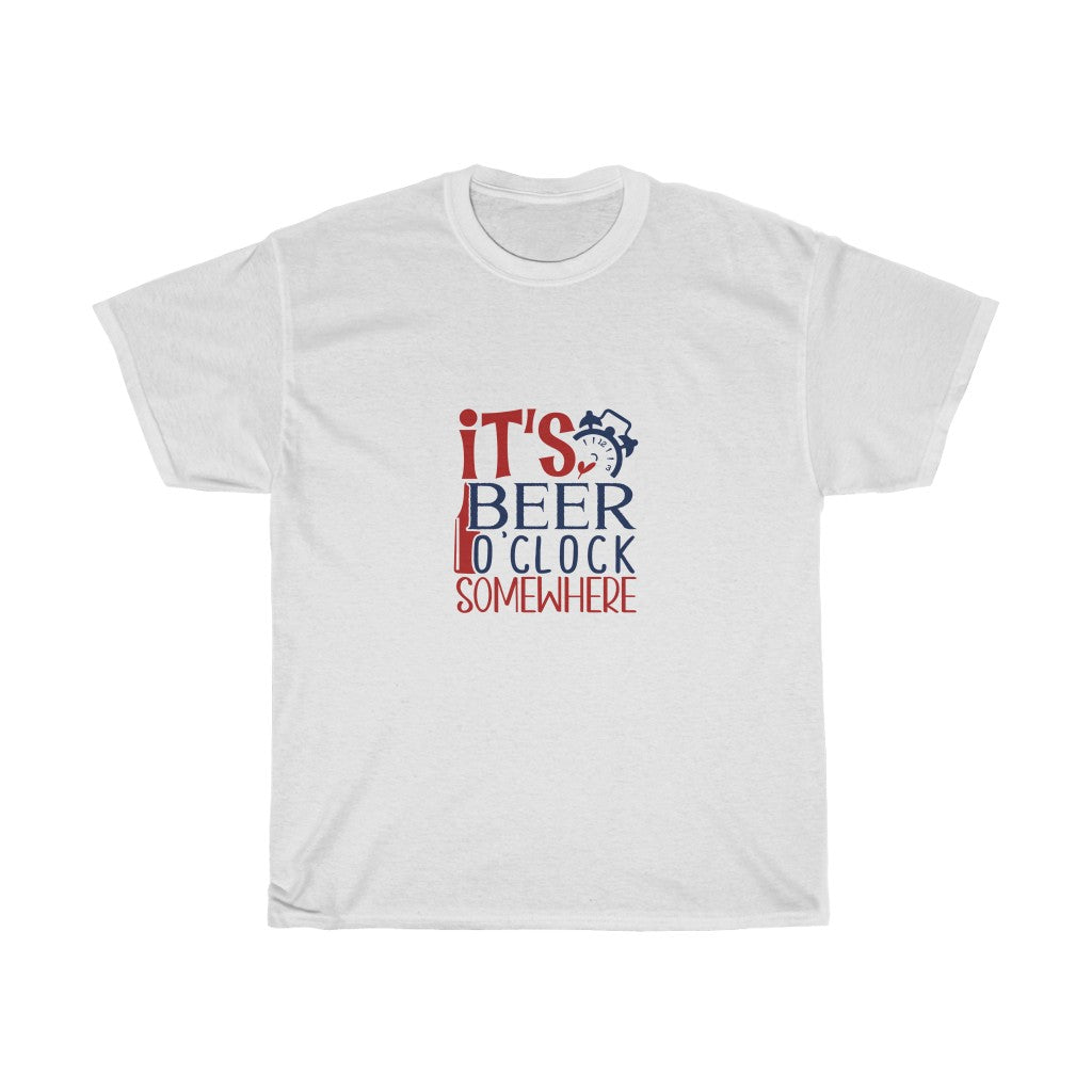 It's Beer O'Clock Somewhere Unisex T-shirt