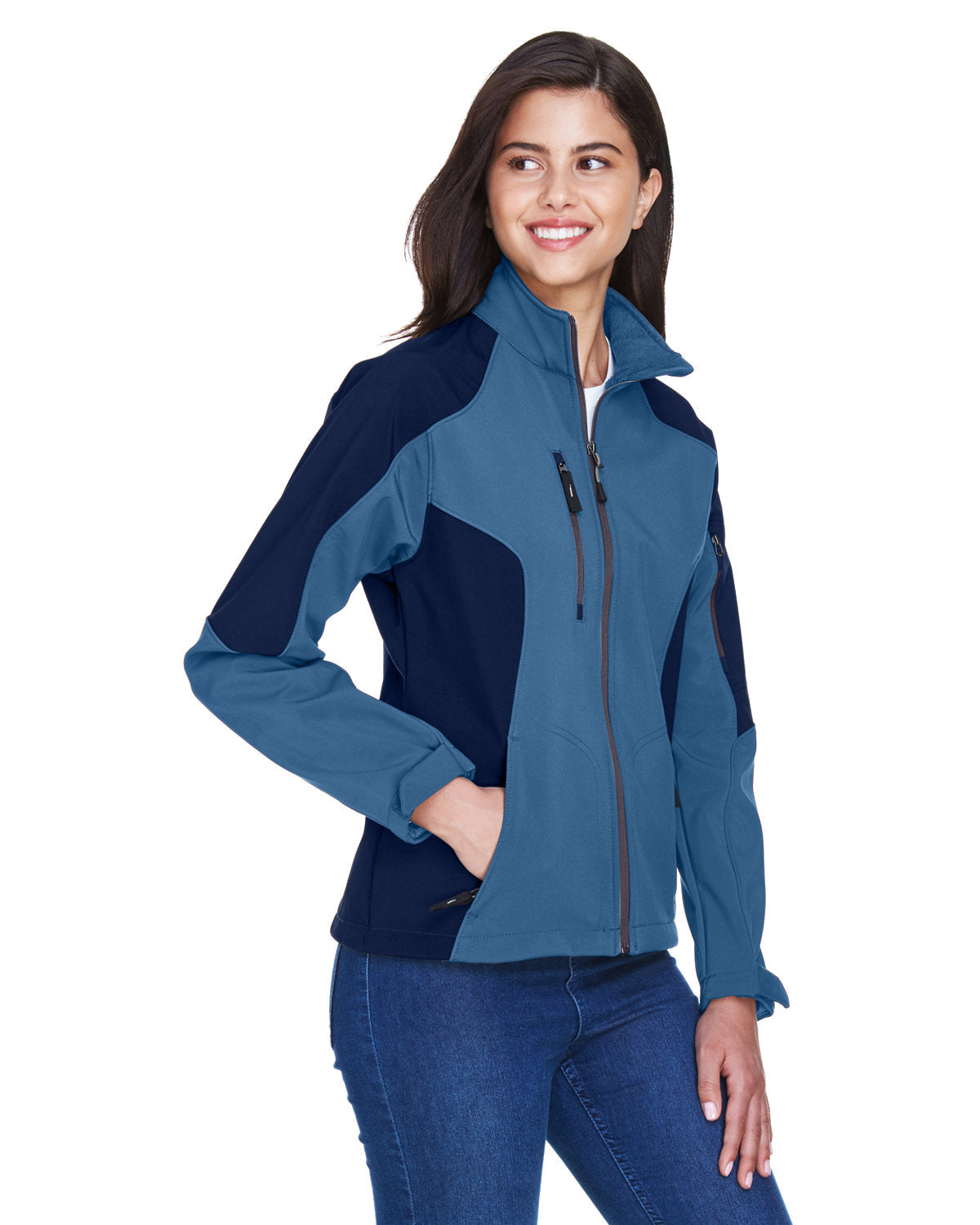 Ladies North End Compass 3-Layer Bonded Fleece