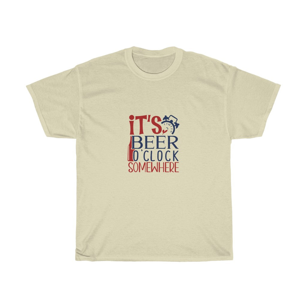 It's Beer O'Clock Somewhere Unisex T-shirt