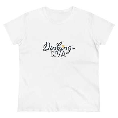 Dinking Diva Ladies T-Shirt