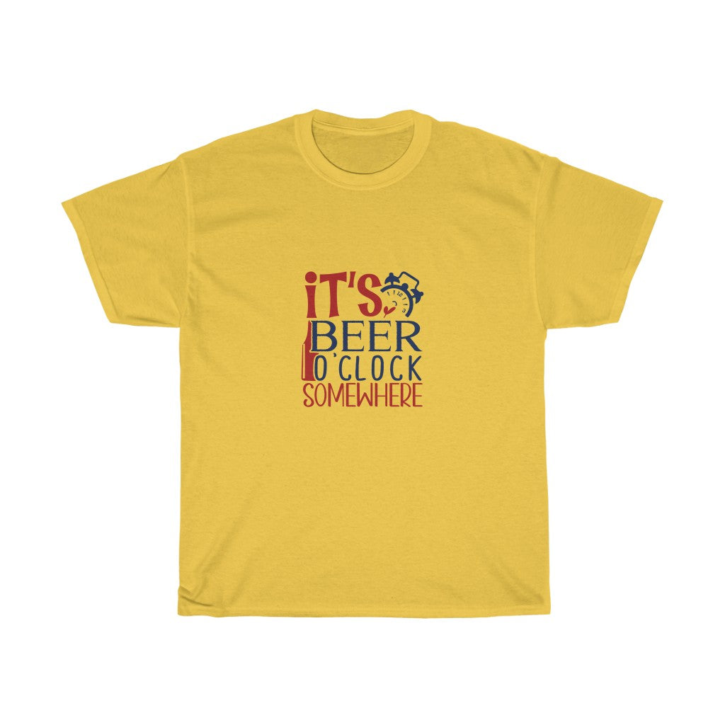 It's Beer O'Clock Somewhere Unisex T-shirt