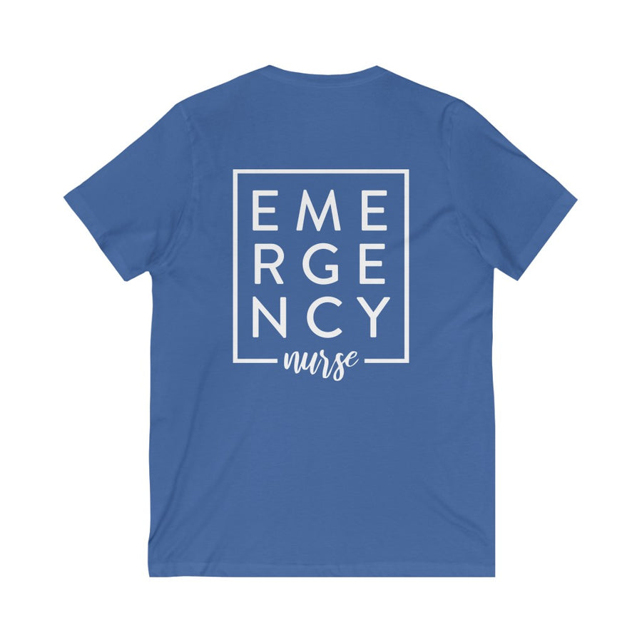 Emergency Nurse Neck  - Back of T-shirt