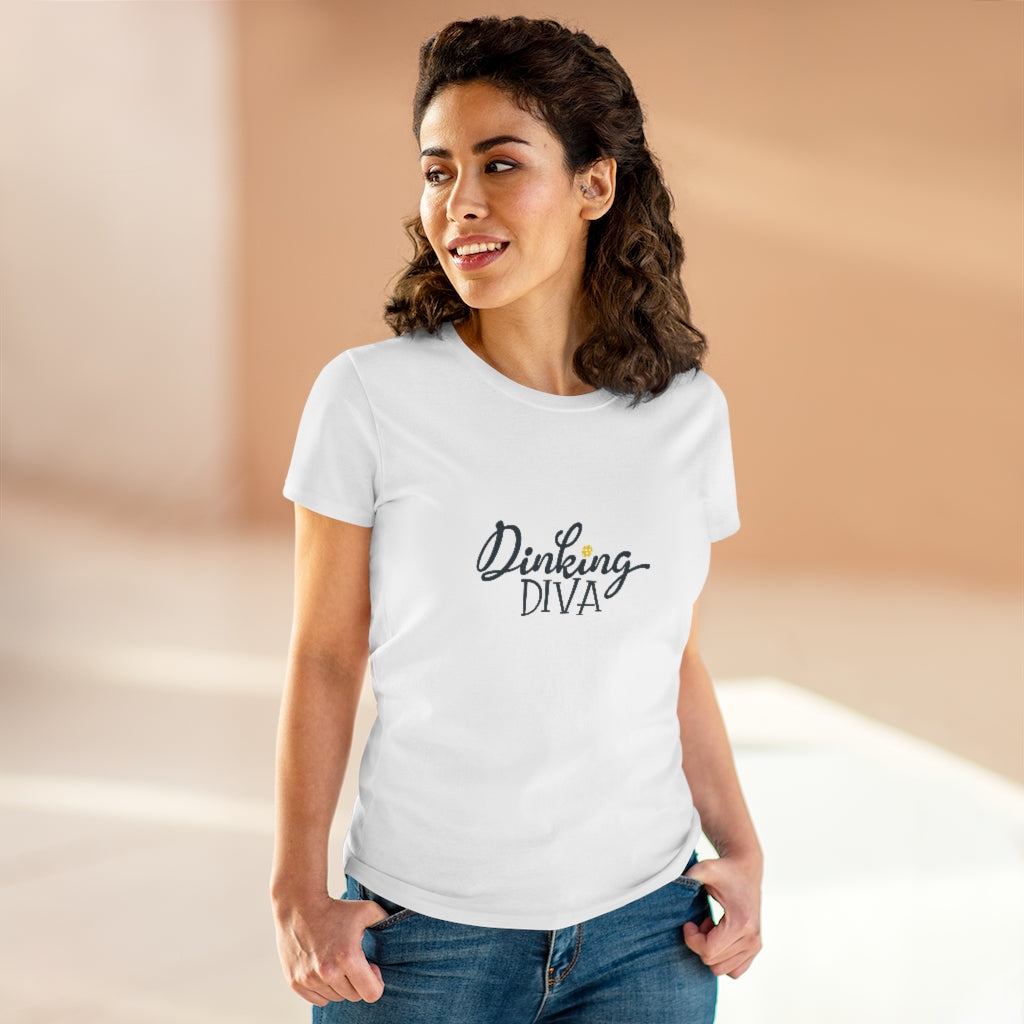 Dinking Diva Ladies T-Shirt