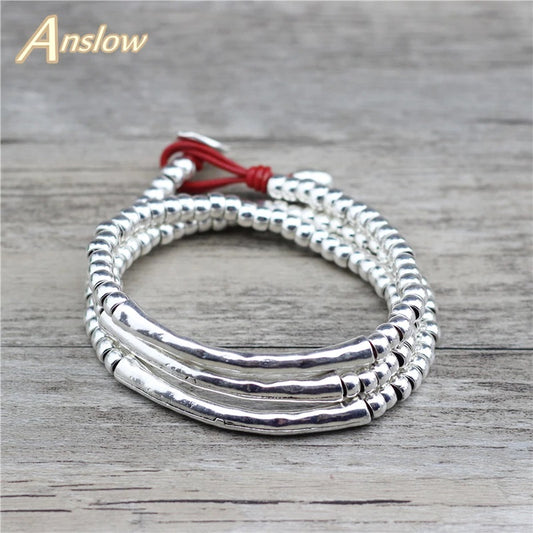 Multi Strand Handmade European Bracelet