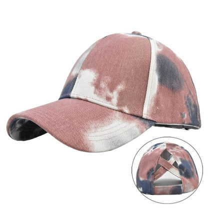 Ponytail Hat Criss Cross Baseball Cap High Messy Bun Hat Ponycap