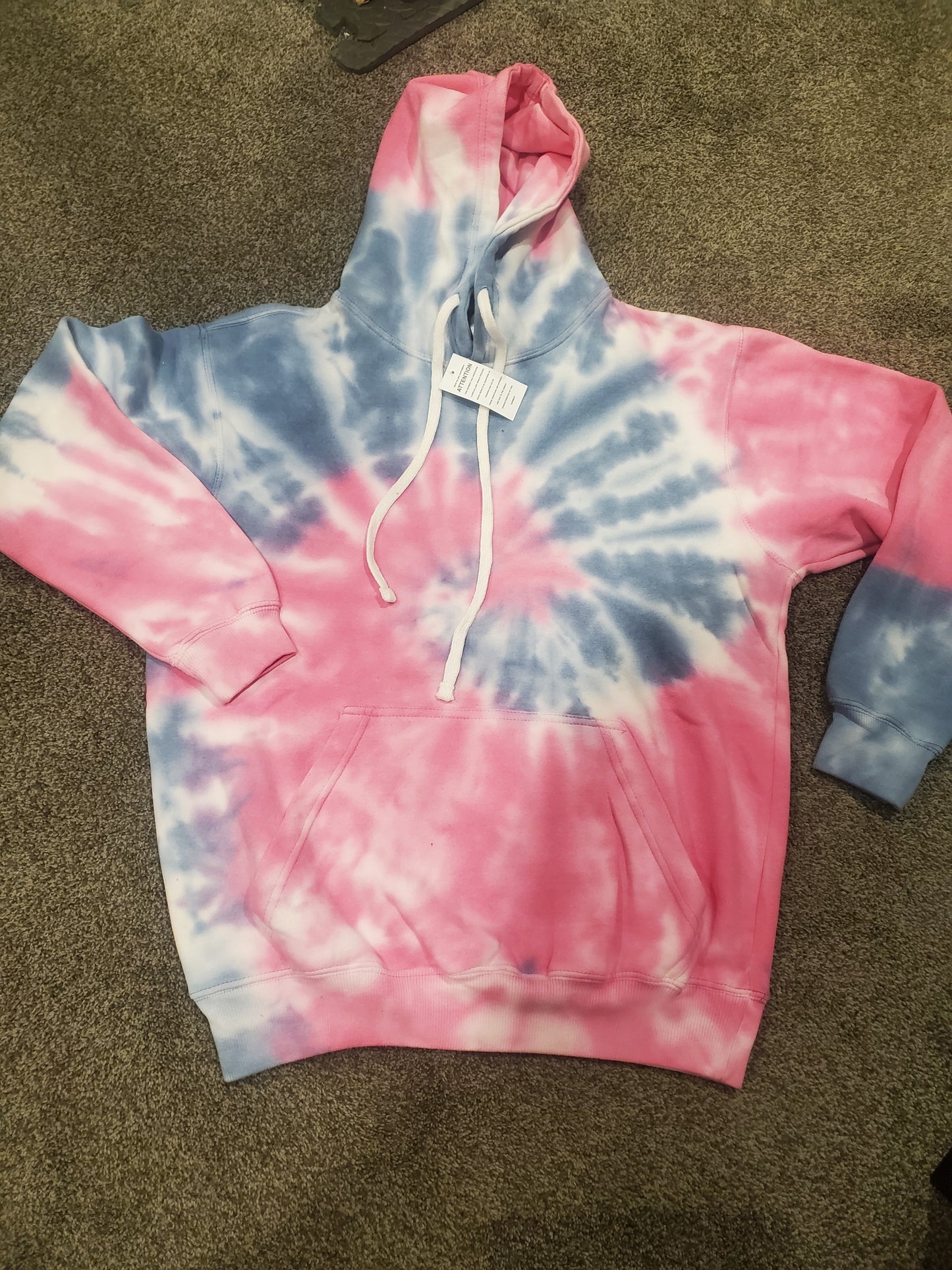 Unisex Tie Dye Hoodie