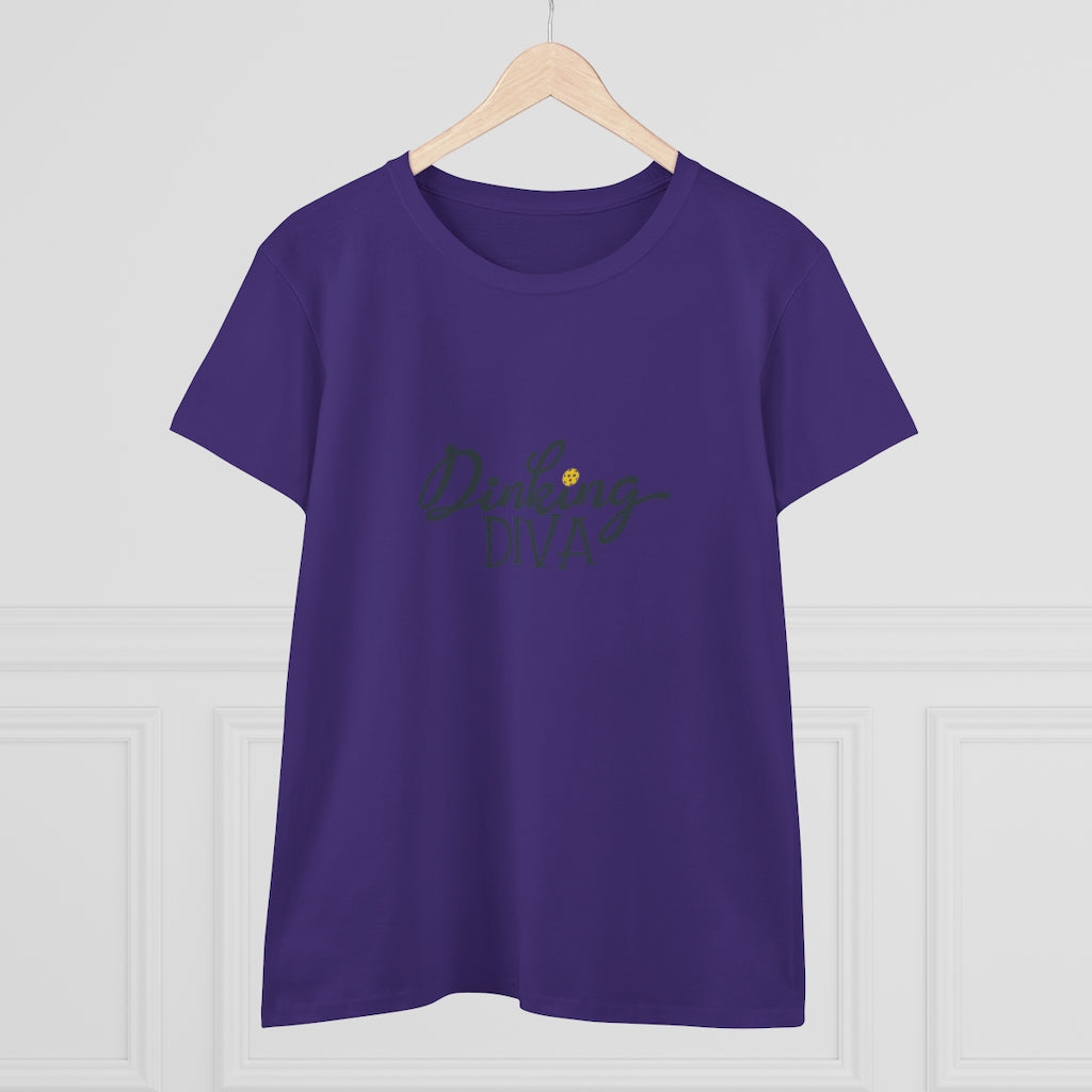 Dinking Diva Ladies T-Shirt