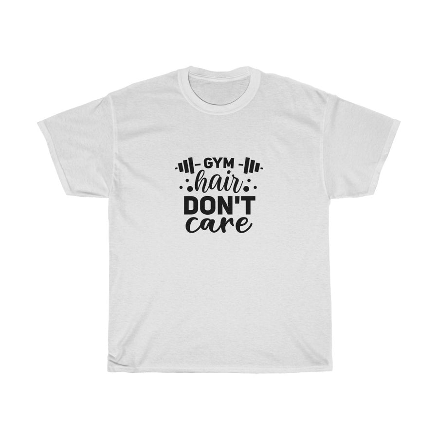 Gym Hair Don't Care Cotton Tee