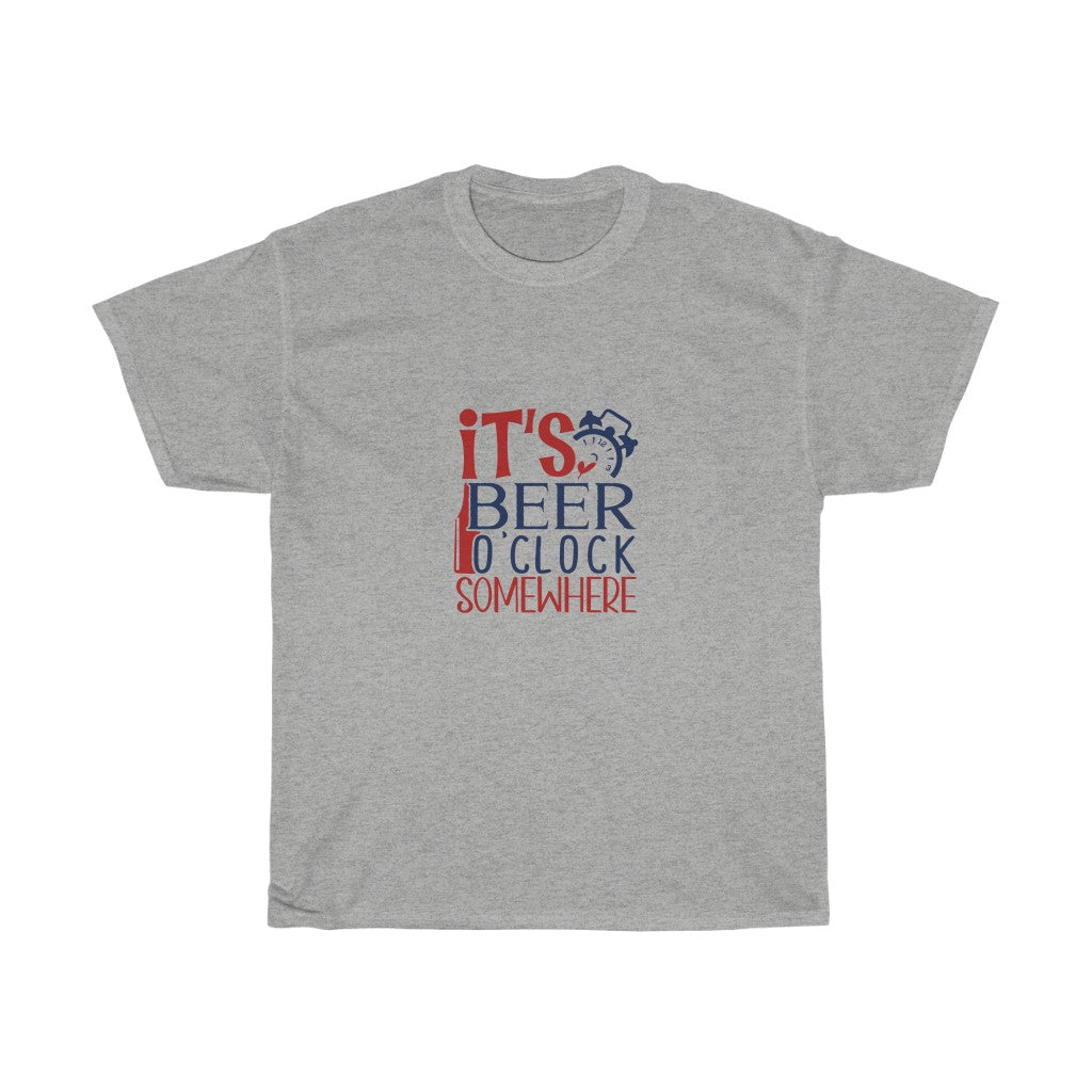 It's Beer O'Clock Somewhere Unisex T-shirt