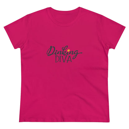 Dinking Diva Ladies T-Shirt