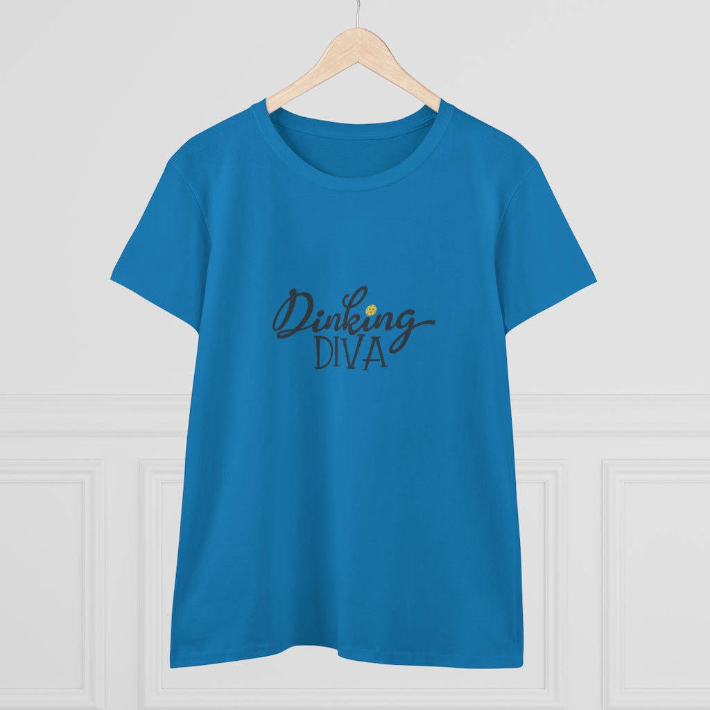Dinking Diva Ladies T-Shirt