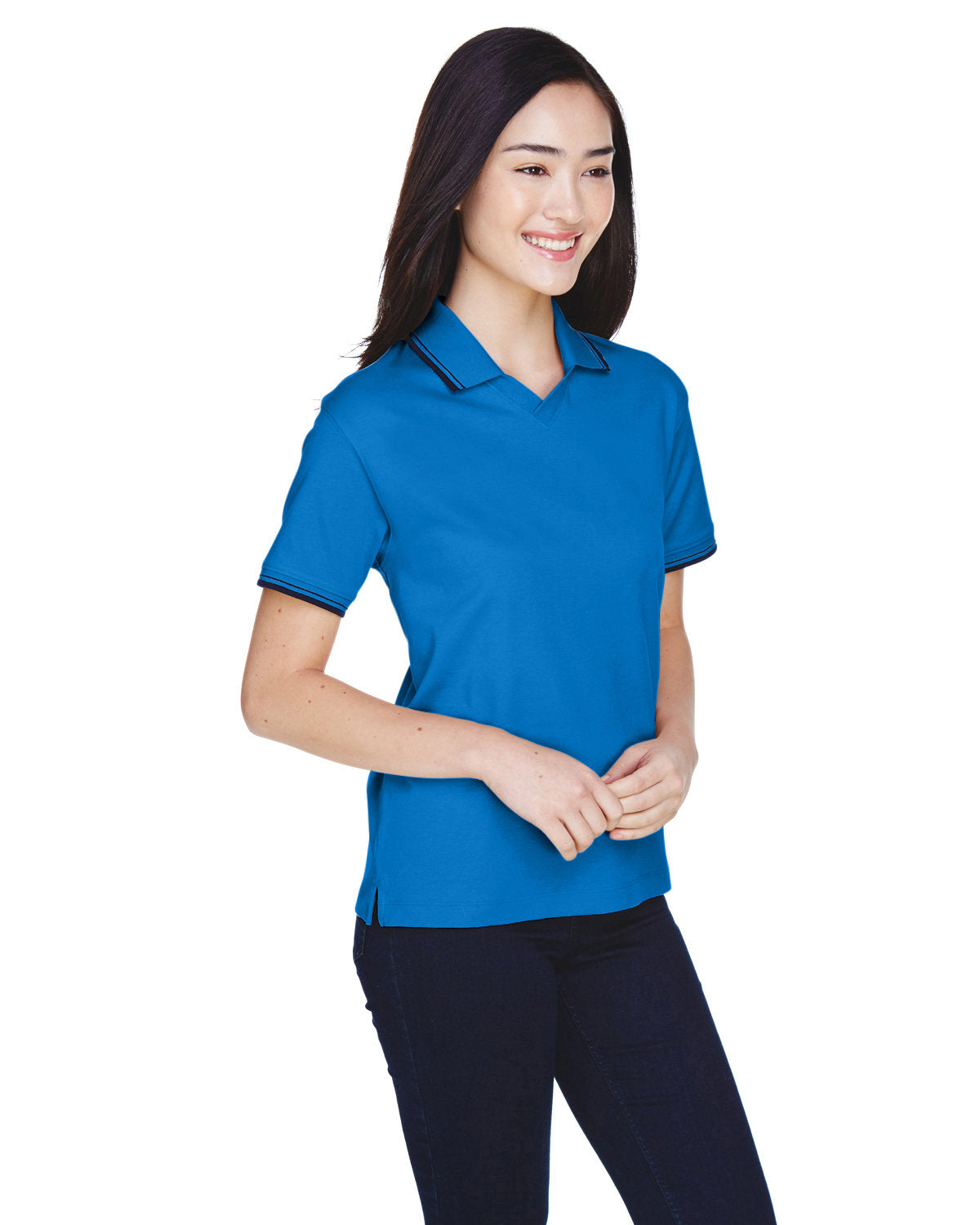 Devon & Jones Ladies Pima Cotton Golf Shirt