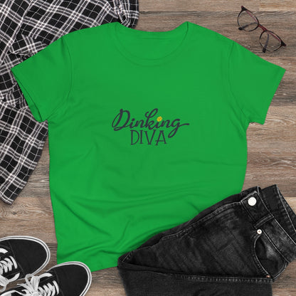 Dinking Diva Ladies T-Shirt