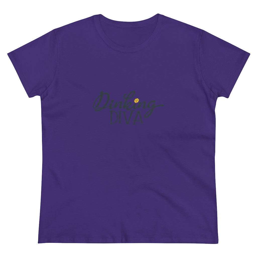 Dinking Diva Ladies T-Shirt