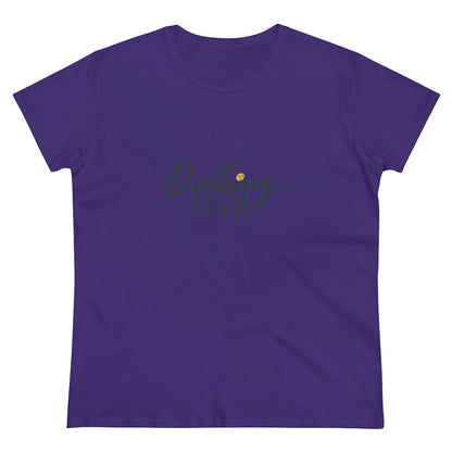 Dinking Diva Ladies T-Shirt